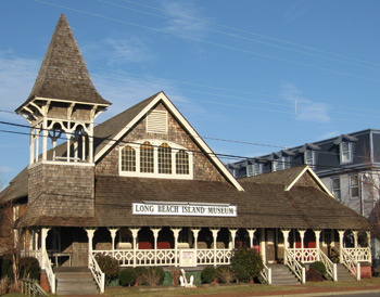 the front entrance of the Long Beach Island Museum