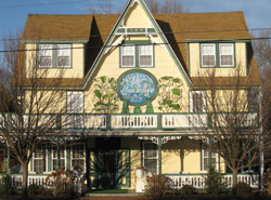 the front of the Magnolia House