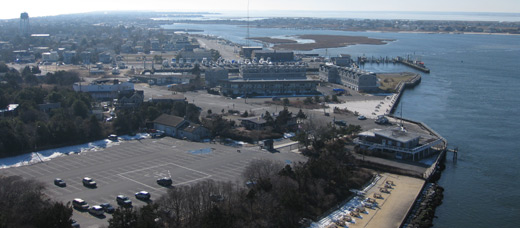 a view of LBI from Barnegat Lighthouse